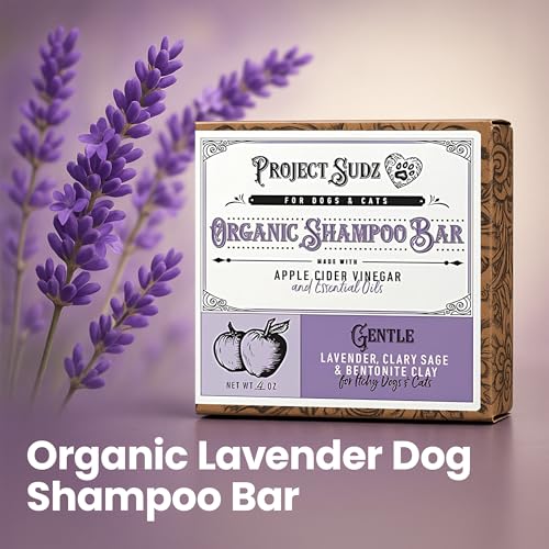 Gentle All Natural Dog Shampoo for Dry Coat for Sensitive Skin