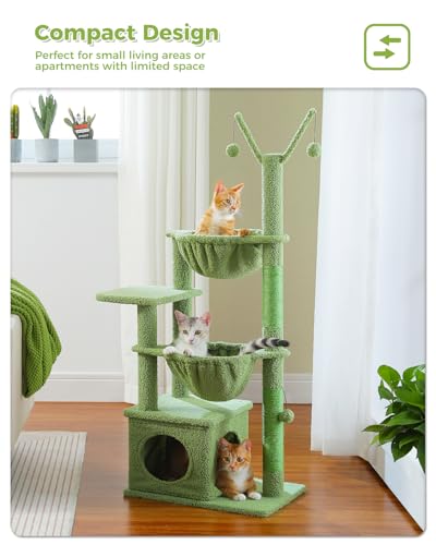 Cactus Cat Tree (47.6" / Cactus Green)