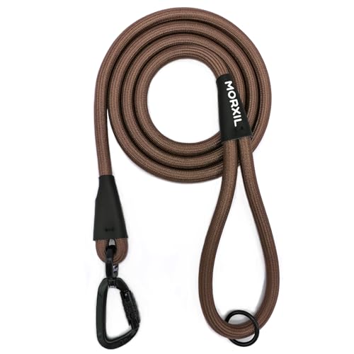 Rope Dog Leash (Brown / 6FT*0.51" Single Handle)