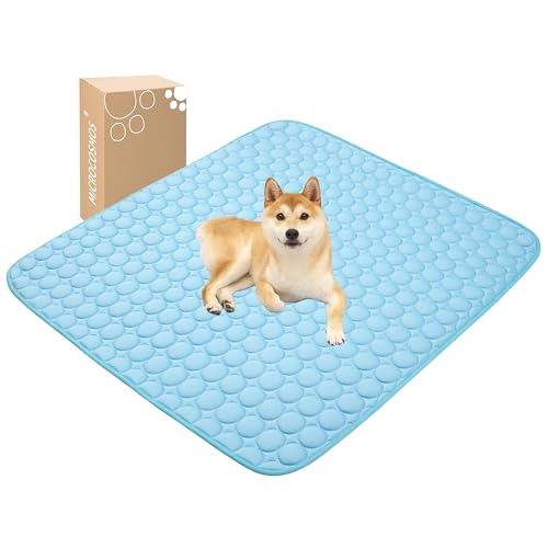 Summer Cooling Mat & Sleeping Pad (48" x 48" / Blue)