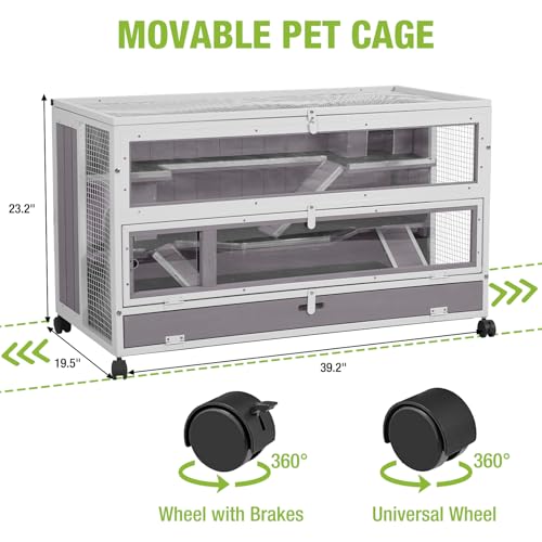 Guinea Pig Cages (White)