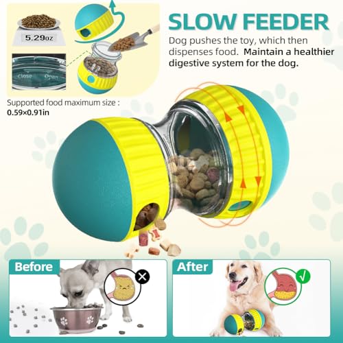 Interactive Dog Puzzle Toy (Green)