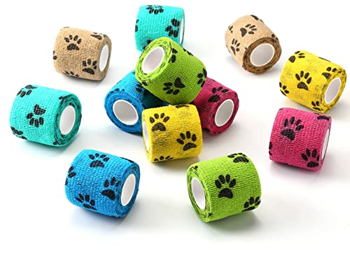 Pet Wrap Self (2 Inch (Pack of 12) / Claw A)
