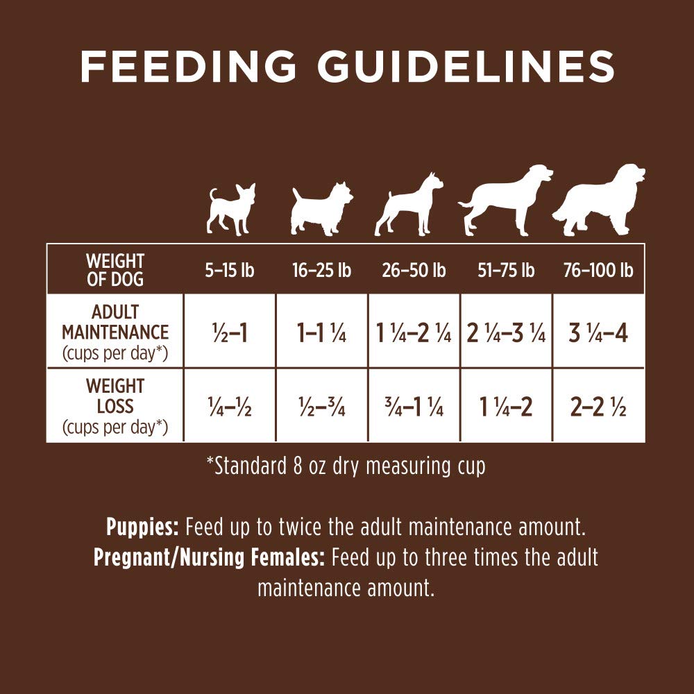 Original Dry Dog Food (4 Pound (Pack of 1))