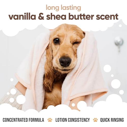 Vanilla & Shea Butter Dog Conditioner (169.07 Fl Oz (Pack of 1))
