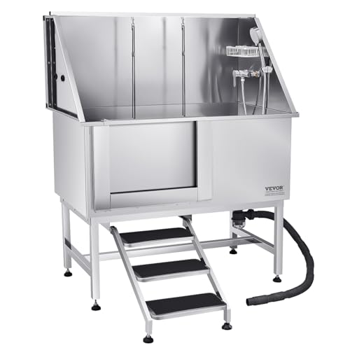 Stainless Steel Dog Washing Station (50 inch)