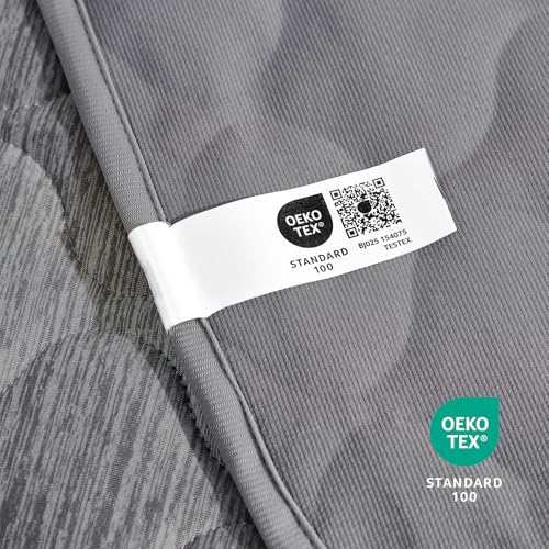 Deluxe Leakproof Cooling Blanket for Large Dogs Q (Heather Charcoal Grey / 60*80)