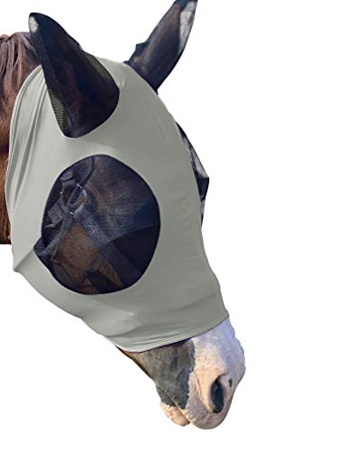 Horse Fly Mask (Gray / Small)