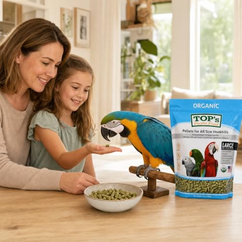 TOP's Large Parrot Pellets 25 lb (Large Pellets / 25 Pound (Pack of 1))