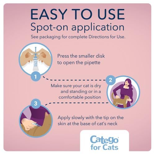 Flea and Tick Prevention for Cats (3-Month Supply)