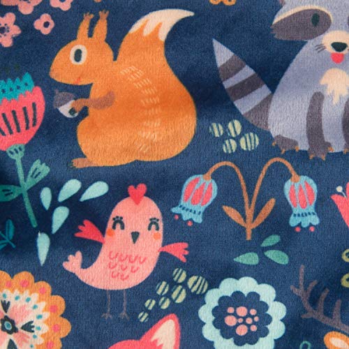 Small Dogs Outfit Soft Puppy Onesies Pjs Dog Pajamas Pet Coat Cat Apparel Comfy Doggie Jumpsuit Bodysuit for All Seasons (A06-Forest family / X-Large)