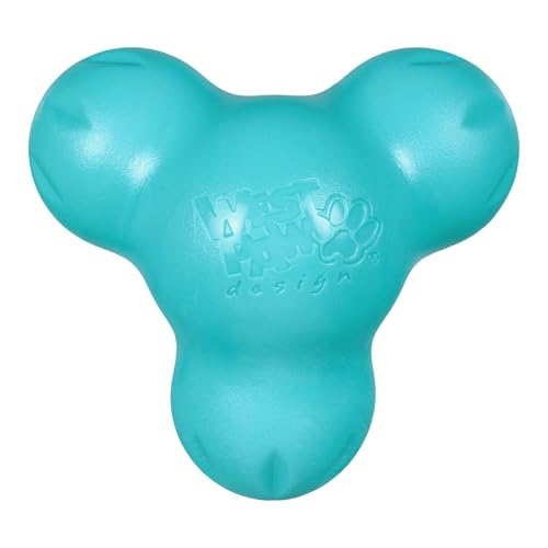 Zogoflex Tux Treat Dispensing Dog Chew Toy (Teal / Small)