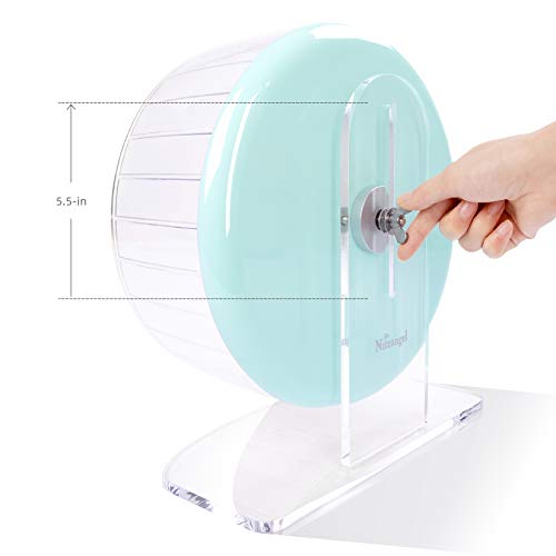 Super Silent Hamster Exercise Wheels (Large / Mint Green)