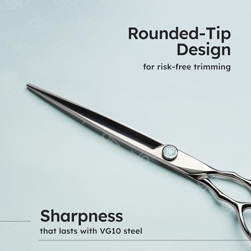 8" Dog Grooming Scissors for Golden Retriever (8" Straight)