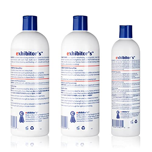 Quic Silver System Includes Quic Shampoo Quic Conditioner 32 Ounce Each Plus Quic Silver 16 Ounce for Dogs