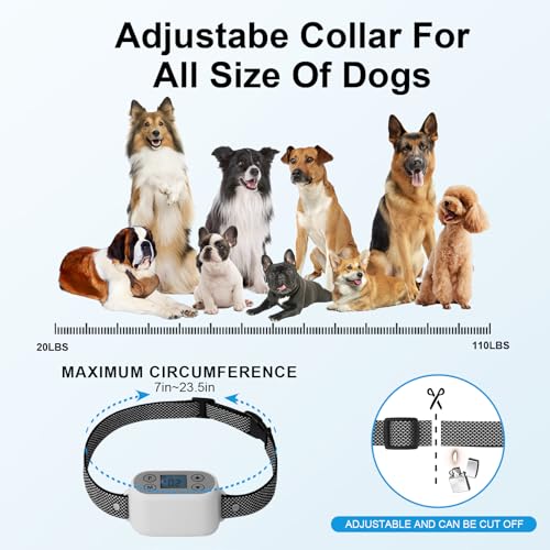GPS Wireless Dog Fence System with App Control (White)
