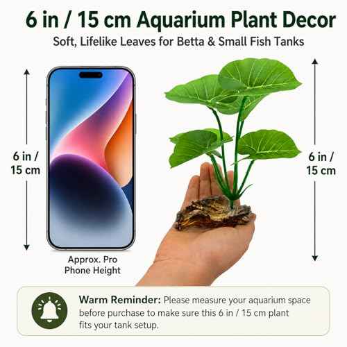 2 Pack Aquarium Decor Betta Fish Tank Decorations 6 (A (2-pack))