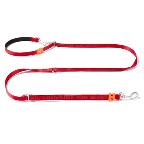 Multifunctional Adjustable Hands Free Leash (Red / UltraLight)