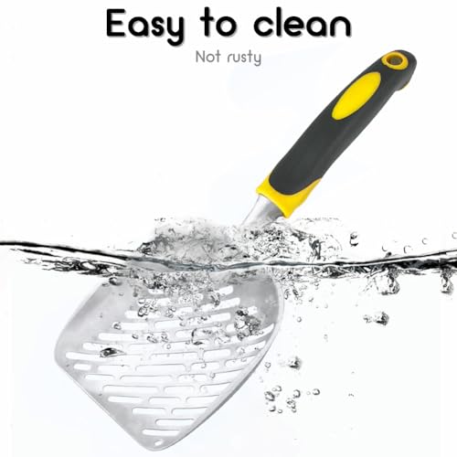 Cat Litter Scoop (L / Yellow)