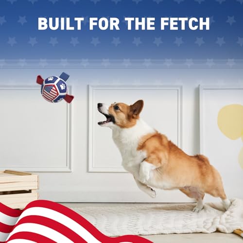 Puppy Balls Small Dog Toys (Flag / 3.5 Inch)