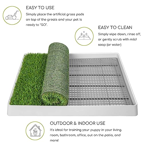 Dog Grass Pad with Tray (Dogs Potty)
