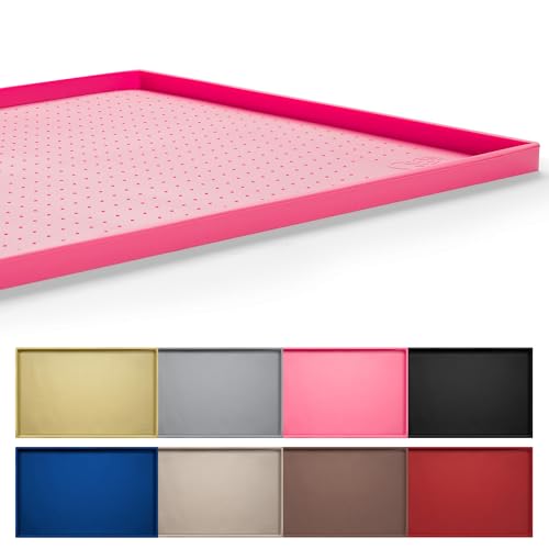 Dog Feeding Mat (Pink / 24"l X 16"w)
