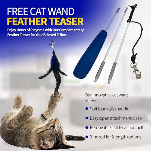 Extra Large Cat Carrier for Travel (Blue)