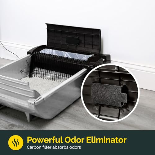 Smart Scoop Semi Automatic Self Cleaning Cat Litter Box