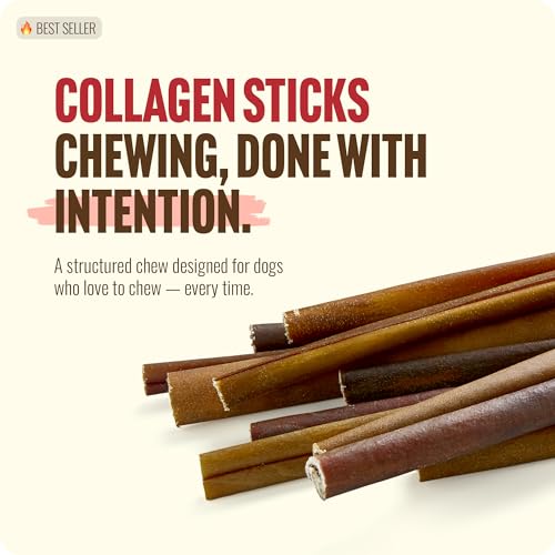 Collagen Chews. 6 Inch (6" Standard - 10 Count)