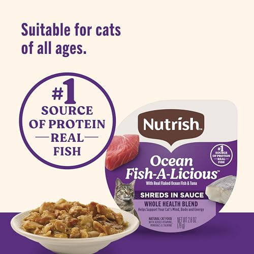 Ocean Fish-A-Licious Wet Cat Food, 2.8 oz. Cup (Rachael Ray)
