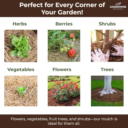 Premium Organic Wood Mulch for Gardens (1.3 CF - 37 L - 39 QTS / Organic Wood Mulch)