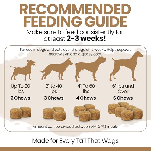 Omega 3 Fish Oil for Dogs (180 Chews)