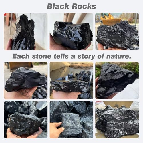 Aquarium Rock 40lb Fish Tank Stones for Aquarium Aquascape (40LB(12pcs)3-10in.)