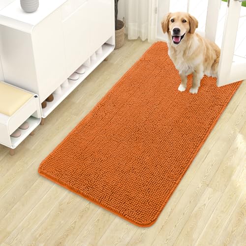 Dog Door Mat for Muddy Paws 40x24 (Clay / 40" X 24")