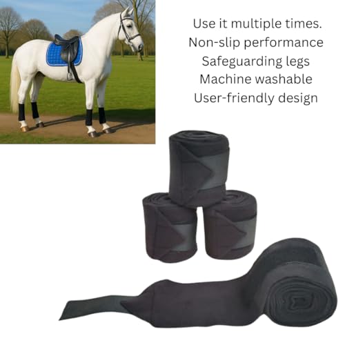 Horse Leg Bandage (BLACK)