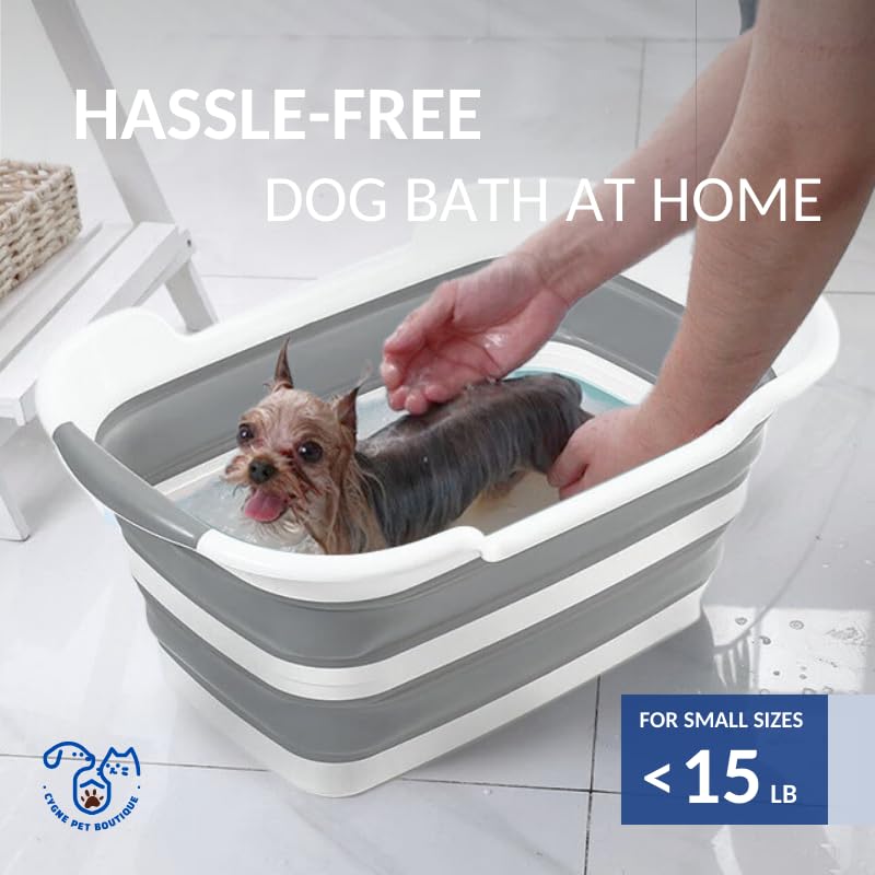 Dog Bath Tub with Water Drain Plug (Bathtub)