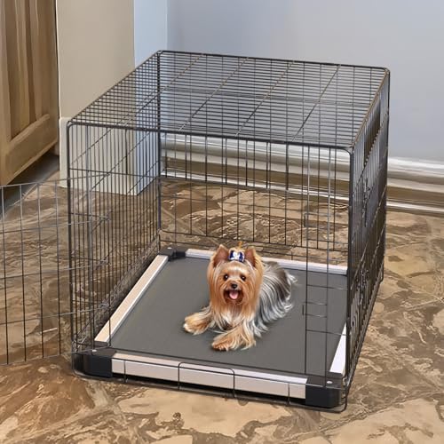TitanNest Padded Chew (Gray / XXS-Toy Dog (23.0"L x 17.0"W x 4.1"H))