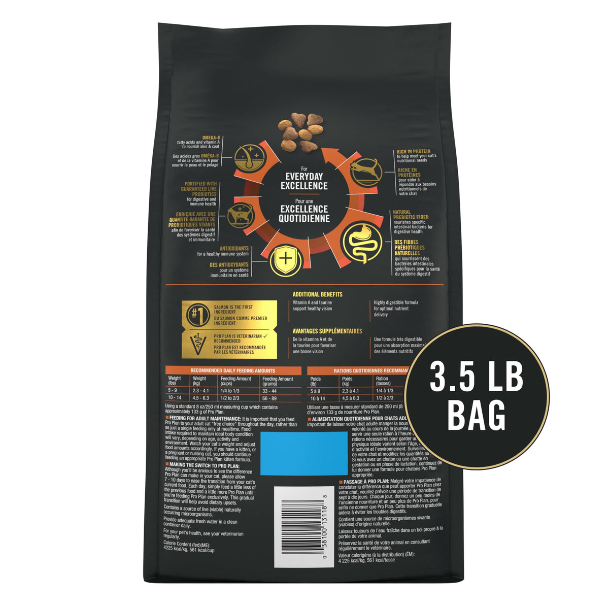 High Protein Dry Cat Food (3.5 Pound (Pack of 1))