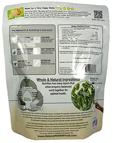 Sherwood Baby Rabbit Food. Hay (4.5 Pound (Pack of 1))