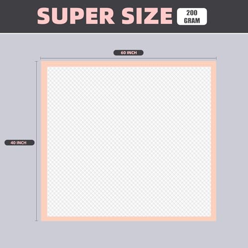 Oversized Bed Pads 40" x 60" (40"x60"(20 Count))