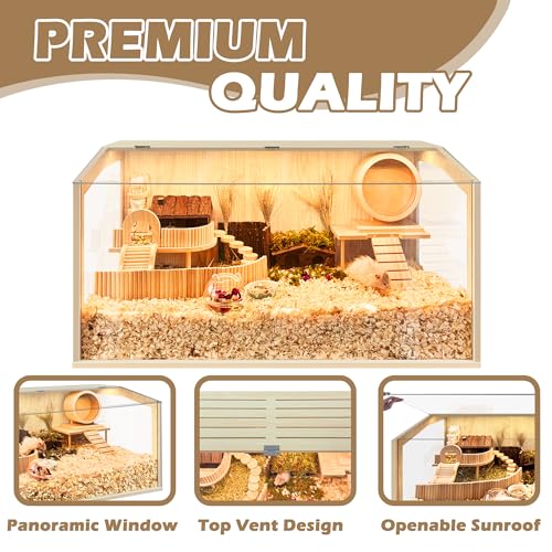 Hamster Cage Chewproof (40.0"L x 20.0"W x 20.0"H)
