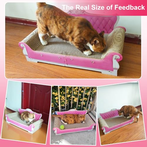 Scratching Sofa (Pink-Medium)