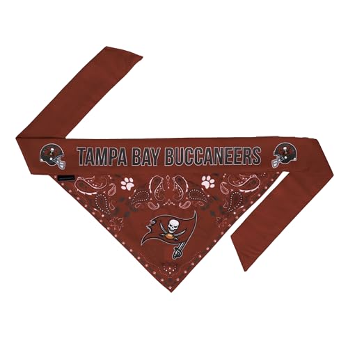 Tampa Bay Buccaneers NFL Pet Bandana (Tampa Bay Buccaneers / Medium)