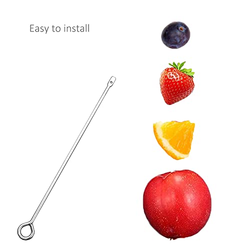 Bird Cage Food Holder Parrot Fruit Vegetable Skewer Bird Cage Feeder