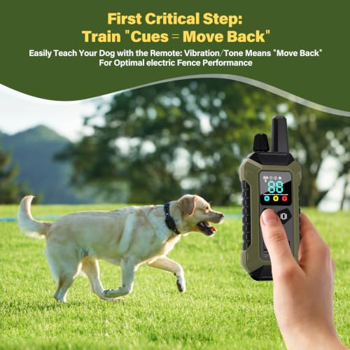 GPS Wireless Dog Collar Fence System (Black)