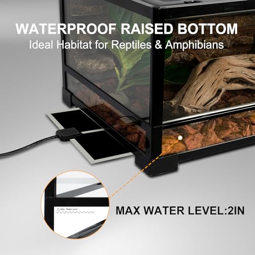 Tempered Glass Reptile Tank