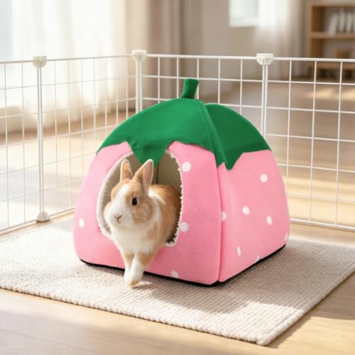 Guinea Pig Hideout Bed (Pink)