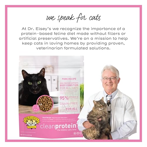 cleanprotein Pork Cat Kibble 6.6 lb. Bag (6.6 Pound (Pack of 1))