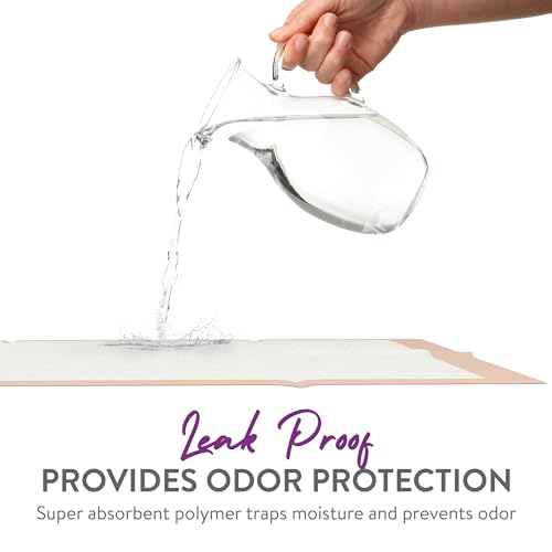 Ultra Absorbency Disposable Underpads Extra Thick 100 Grams Fluff with Polymer XL Size 30 X 36
