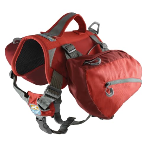Baxter Dog Backpack Harness (Baxter Pack / Chili/Barn Red)
